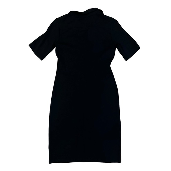 Filippa K Black Collared Dress Size Medium - Picture 3 of 5